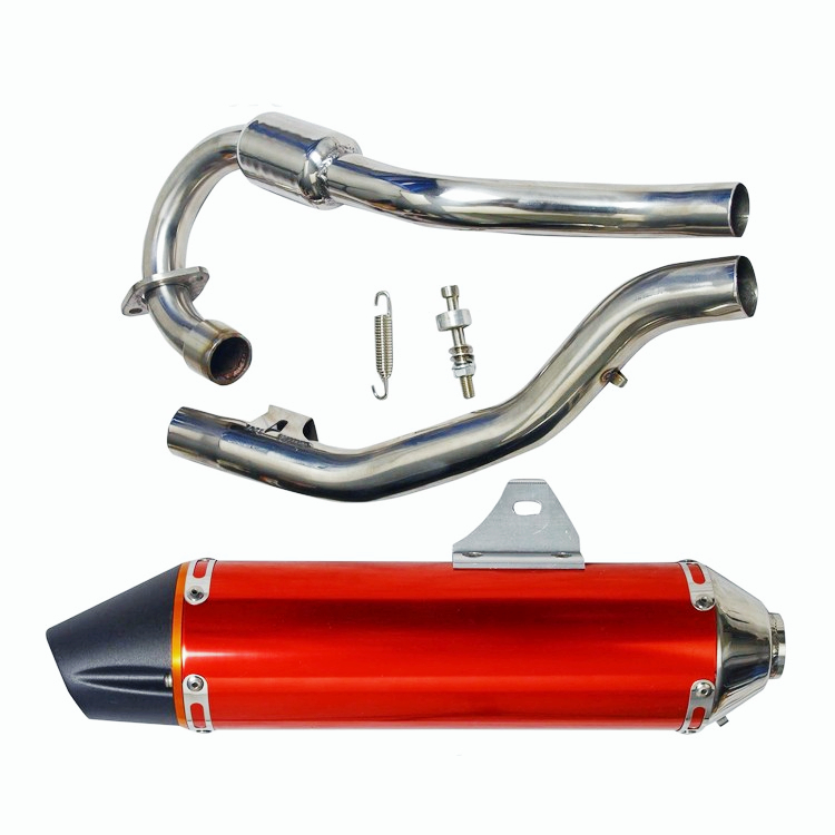 For Honda Crf150f Crf 230f Aluminum Exhaust Muffler Spark Arrestor 03-16 Red