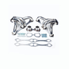 Exhaust Header For Chevy Sbc Small Block Hugger Shorty Stainless Steel t304 Race Header