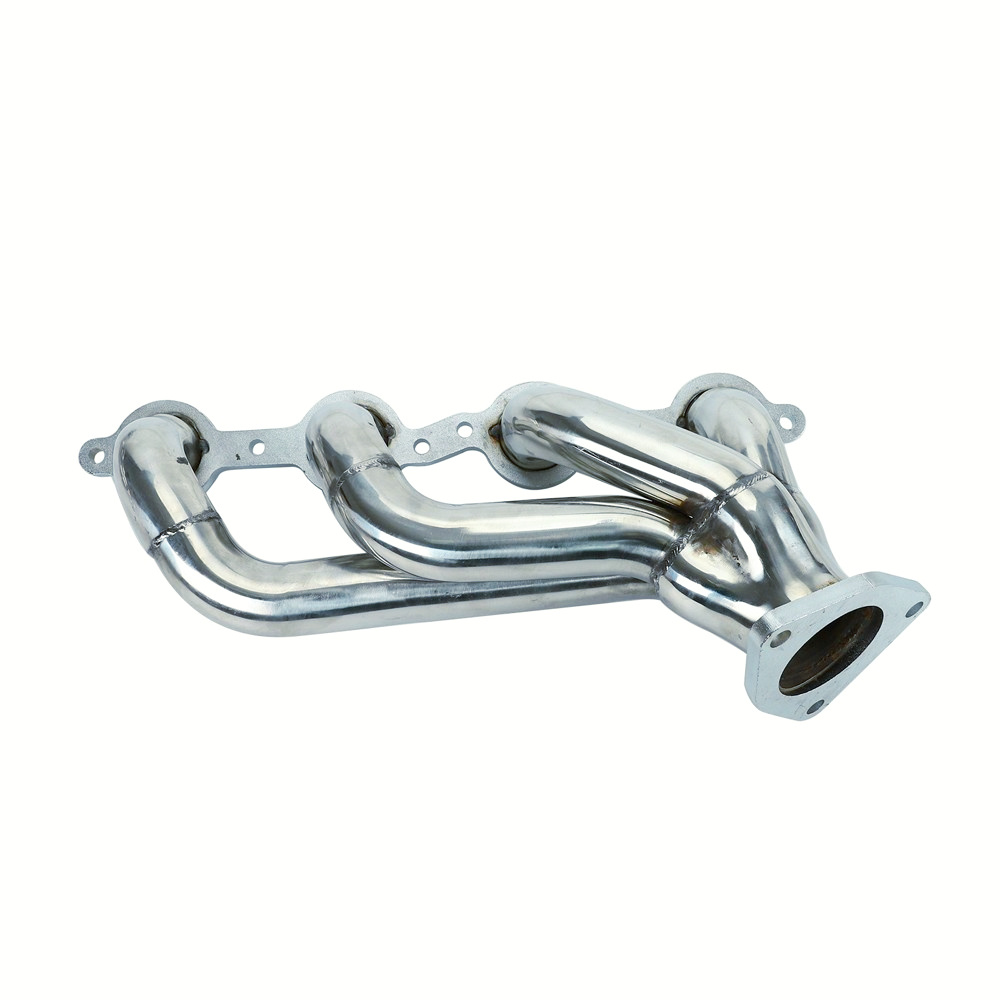 Shorty Exhaust Header 304 S/S for Chevy GMC 2002-2013 Trucks SUV 4.8L 5.3L 6.0L 6.2L