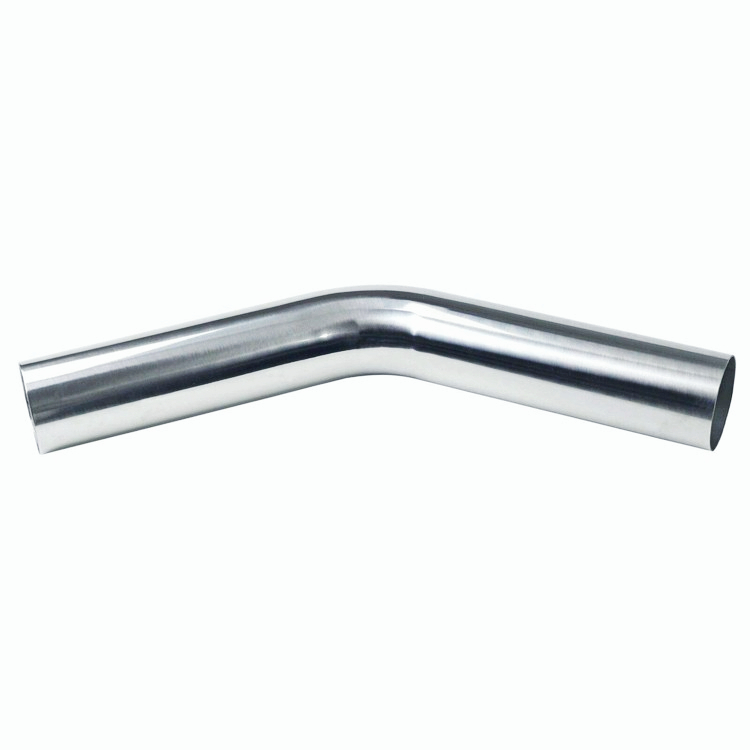 T-304 S/S 45 Degree Stainless Steel Exhaust Pipe Tubing OD:2.5''/63mm 2 Ft long