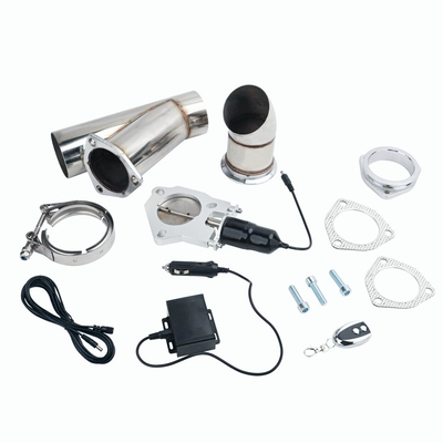 3" Mannal Electric Exhaust Catback Downpipe Cutout E-Cut Out Valve System