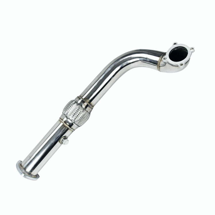 Ford Gt35/Gt35r Stainless Steel 3" Turbo Downpipe Down Pipe Exhaust t3 4-Bolt+Flex