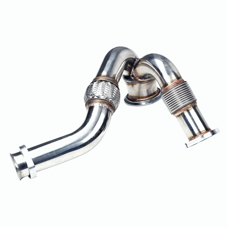 Turbocharger Y-Pipe Up Pipe Kit Fit For Ford 6.0L Powerstroke Diesel 2003-2007